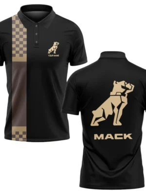 Mack Trucks Trucks Polo Shirt All Over Print Gift For Trucks Fans, Custom Name TN070425Y3PLCT2CKT