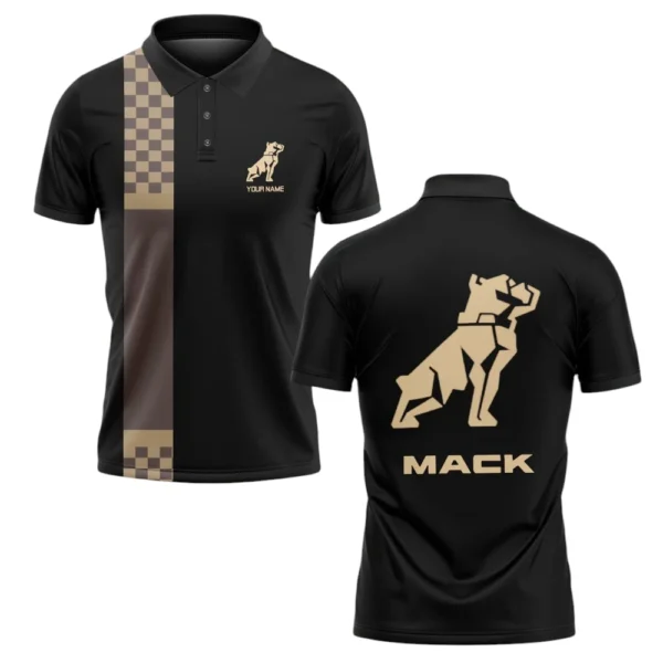 Mack Trucks Trucks Polo Shirt All Over Print Gift For Trucks Fans, Custom Name TN070425Y3PLCT2CKT