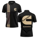 Cummins Polo Shirt All Over Print Gift For Trucks Fans, Custom Name TN070425Y3PLCT1CUM