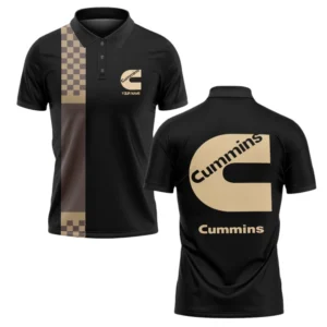 Cummins Polo Shirt All Over Print Gift For Trucks Fans, Custom Name TN070425Y3PLCT1CUM