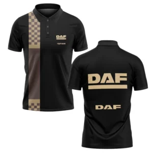 DAF Trucks Polo Shirt All Over Print Gift For Trucks Fans, Custom Name TN070425Y3PLCT1DAF