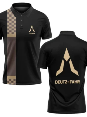 Deutz Fahr Polo Shirt All Over Print Gift For Tractors Fans, Custom Name TN070425Y3PLCT1DEF