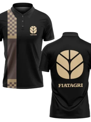 Fiatagri Polo Shirt All Over Print Gift For Tractors Fans, Custom Name TN070425Y3PLCT1FIA