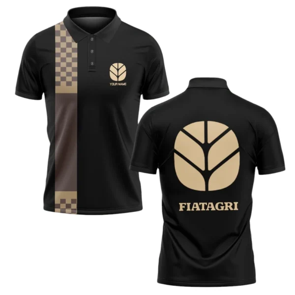 Fiatagri Polo Shirt All Over Print Gift For Tractors Fans, Custom Name TN070425Y3PLCT1FIA