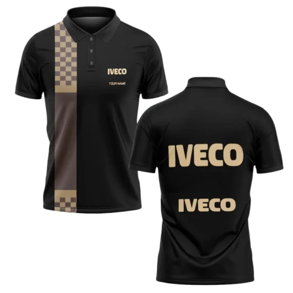 Iveco Trucks Polo Shirt All Over Print Gift For Trucks Fans, Custom Name TN070425Y3PLCT1IVE