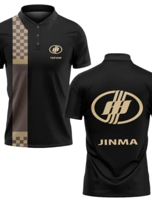 Jinma Polo Shirt All Over Print Gift For Tractors Fans, Custom Name TN070425Y3PLCT1JIN