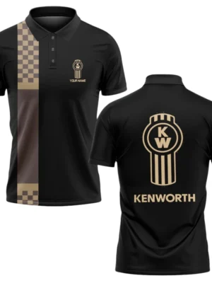 Kenworth Trucks Polo Shirt All Over Print Gift For Trucks Fans, Custom Name TN070425Y3PLCT1KEN