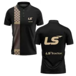LS Tractor Polo Shirt All Over Print Gift For Tractors Fans, Custom Name TN070425Y3PLCT1LST