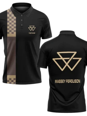 Massey Ferguson Polo Shirt All Over Print Gift For Tractors Fans, Custom Name TN070425Y3PLCT1MAF