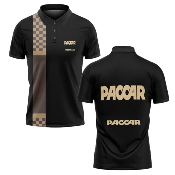 Paccar Polo Shirt All Over Print Gift For Trucks Fans, Custom Name TN070425Y3PLCT1PAC