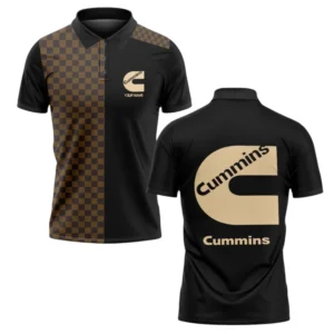 Cummins Polo Shirt All Over Print Gift For Trucks Fans, Custom Name TN070425Y3PLCT3CUM