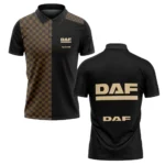 DAF Trucks Polo Shirt All Over Print Gift For Trucks Fans, Custom Name TN070425Y3PLCT3DAF