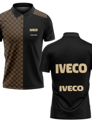Iveco Trucks Polo Shirt All Over Print Gift For Trucks Fans, Custom Name TN070425Y3PLCT3IVE