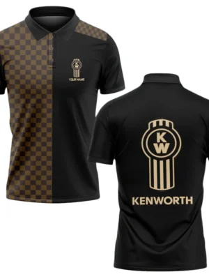 Kenworth Trucks Polo Shirt All Over Print Gift For Trucks Fans, Custom Name TN070425Y3PLCT3KEN