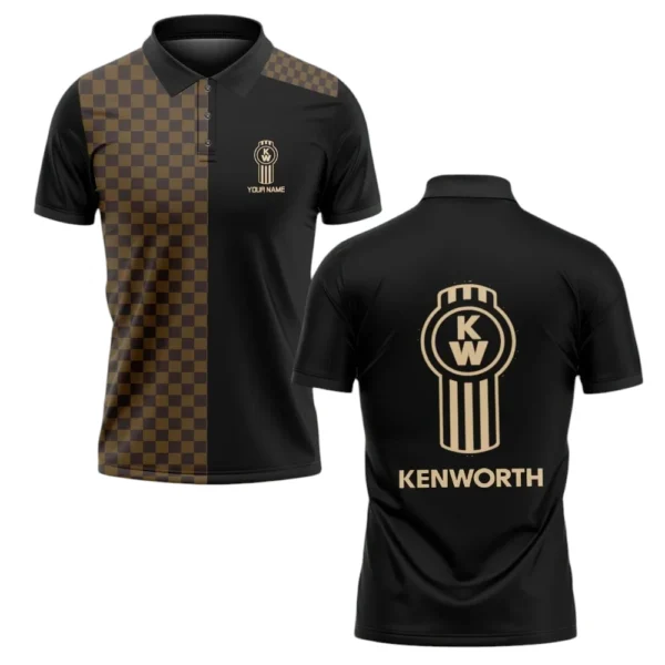 Kenworth Trucks Polo Shirt All Over Print Gift For Trucks Fans, Custom Name TN070425Y3PLCT3KEN
