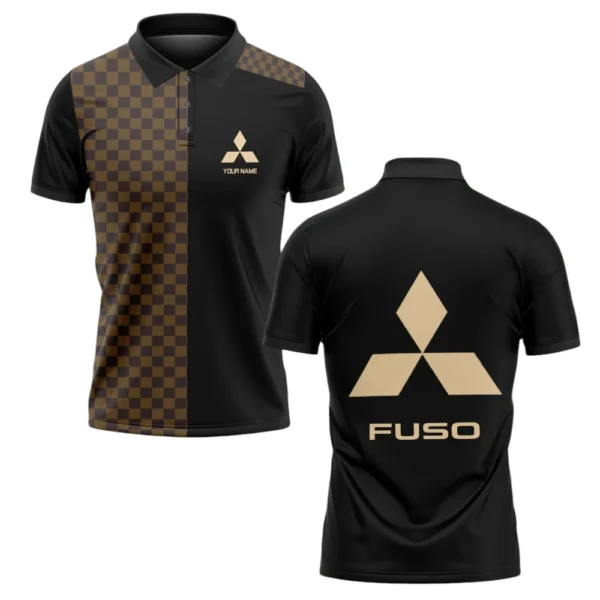 Fuso Polo Shirt All Over Print Gift For Trucks Fans, Custom Name TN070425Y3PLCT3MSF
