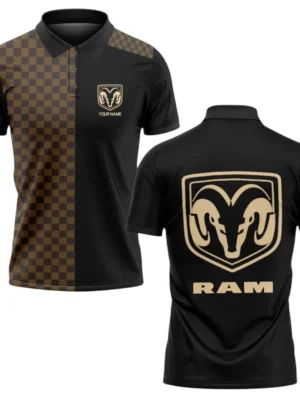 Ram Trucks Polo Shirt All Over Print Gift For Trucks Fans, Custom Name TN070425Y3PLCT3RAM
