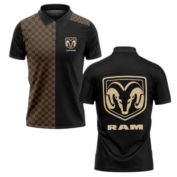Ram Trucks Polo Shirt All Over Print Gift For Trucks Fans, Custom Name TN070425Y3PLCT3RAM