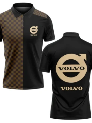 Volvo Trucks Polo Shirt All Over Print Gift For Trucks Fans, Custom Name TN070425Y3PLCT3VVT