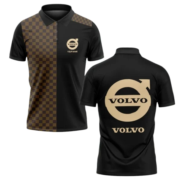 Volvo Trucks Polo Shirt All Over Print Gift For Trucks Fans, Custom Name TN070425Y3PLCT3VVT