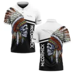 McCormick Polo Shirt All Over Print Gift For Tractors Fans, Custom Name TN070425Y3PLCT4MCC