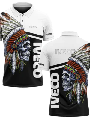 Iveco Polo Shirt All Over Print Gift For Trucks Fans, Custom Name TN070425Y3PLCT5IVE