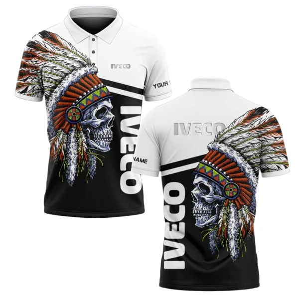 Iveco Polo Shirt All Over Print Gift For Trucks Fans, Custom Name TN070425Y3PLCT5IVE