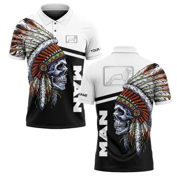 MAN Trucks Polo Shirt All Over Print Gift For Trucks Fans, Custom Name TN070425Y3PLCT5MAN