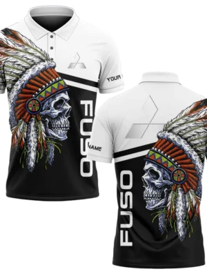 Fuso Polo Shirt All Over Print Gift For Trucks Fans, Custom Name TN070425Y3PLCT5MSF