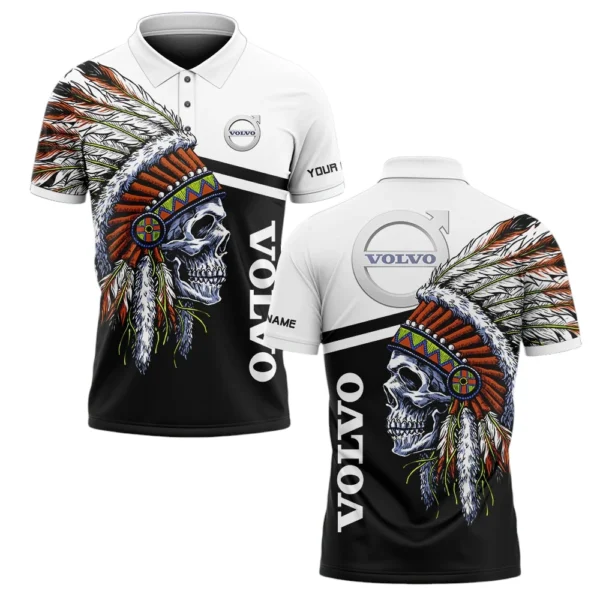 Volvo Trucks Polo Shirt All Over Print Gift For Trucks Fans, Custom Name TN070425Y3PLCT5VVT