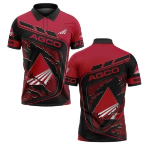 AGCO Polo Shirt All Over Print Gift For Tractors Fans, Custom Name TN070425Y3PLCT8AGC