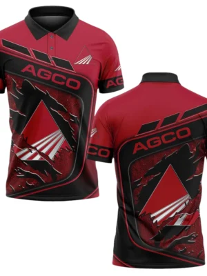 AGCO Polo Shirt All Over Print Gift For Tractors Fans, Custom Name TN070425Y3PLCT8AGC