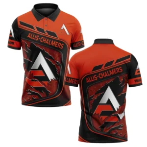 Allis Chalmers Polo Shirt All Over Print Gift For Tractors Fans, Custom Name TN070425Y3PLCT6ALC
