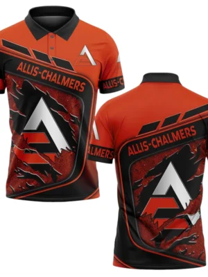 Allis Chalmers Polo Shirt All Over Print Gift For Tractors Fans, Custom Name TN070425Y3PLCT6ALC
