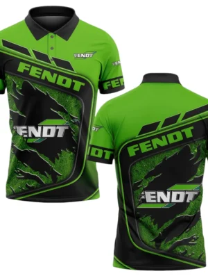 Fendt Polo Shirt All Over Print Gift For Tractors Fans, Custom Name TN070425Y3PLCT6FEN