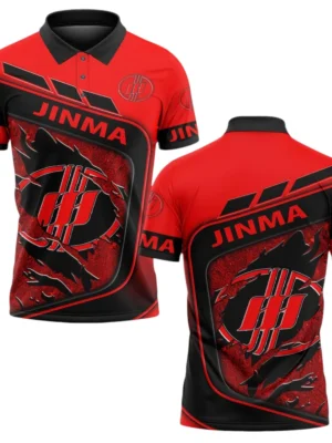 Jinma Polo Shirt All Over Print Gift For Tractors Fans, Custom Name TN070425Y3PLCT6JIN