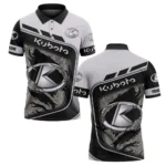 Kubota Polo Shirt All Over Print Gift For Tractors Fans, Custom Name TN070425Y3PLCT6KUB