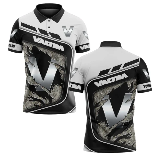 Valtra Polo Shirt All Over Print Gift For Tractors Fans, Custom Name TN070425Y3PLCT6VAT