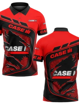 Case IH Polo Shirt All Over Print Gift For Tractors Fans, Custom Name TN070425Y3PLCT6CIH