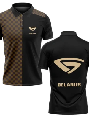 Belarus Polo Shirt All Over Print Gift For Tractors Fans, Custom Name TN100425Y3PLCT6BEL