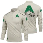 Alamo Group Limited 2025 Long Sleeve Shirt, Stand Collar Quarter Zip-up Custom Name HIDI050425Y49LMT05ALG