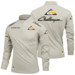 Challenger Limited 2025 Long Sleeve Shirt, Stand Collar Quarter Zip-up Custom Name HIDI050425Y49LMT05CHT
