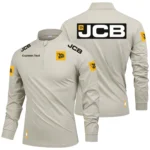 JCB Limited 2025 Long Sleeve Shirt, Stand Collar Quarter Zip-up Custom Name HIDI050425Y49LMT05JCB