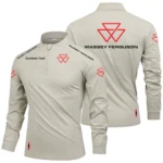 Massey Ferguson Limited 2025 Long Sleeve Shirt, Stand Collar Quarter Zip-up Custom Name HIDI050425Y49LMT05MAF