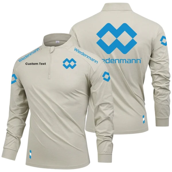 Wiedenmann Limited 2025 Long Sleeve Shirt, Stand Collar Quarter Zip-up Custom Name HIDI050425Y49LMT05WDM