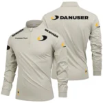 Danuser Limited 2025 Long Sleeve Shirt, Stand Collar Quarter Zip-up Custom Name HIDI080425Y49LMT05DAM