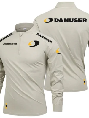 Danuser Limited 2025 Long Sleeve Shirt, Stand Collar Quarter Zip-up Custom Name HIDI080425Y49LMT05DAM