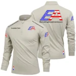 Everything Attachments Limited 2025 Long Sleeve Shirt, Stand Collar Quarter Zip-up Custom Name HIDI080425Y49LMT05EVA