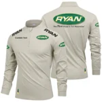 Ryan Turf Renovation Limited 2025 Long Sleeve Shirt, Stand Collar Quarter Zip-up Custom Name HIDI080425Y49LMT05RTR