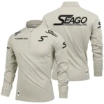 Seago International Limited 2025 Long Sleeve Shirt, Stand Collar Quarter Zip-up Custom Name HIDI080425Y49LMT05SEI